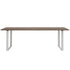 70/70 Table 225x90cm / Solid Smoked Oak